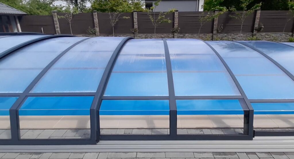 lågt pooltak Alpin M30 färdiga sektioner